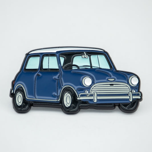Mini Mk1 Cooper S Enamel Pin- Blue